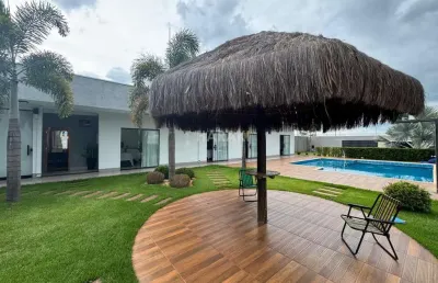 Chácara para venda em iguaraçu, villa verde, 4 dormitórios, 4 suítes, 4 banheiros, 8 vagas