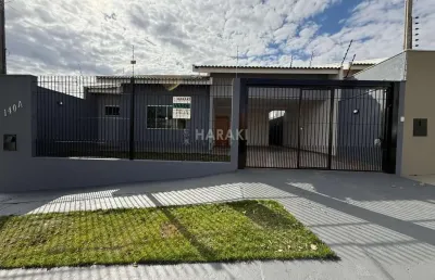 Casa para venda em maringá, jardim tóquio, 3 dormitórios, 1 suíte, 2 banheiros, 2 vagas