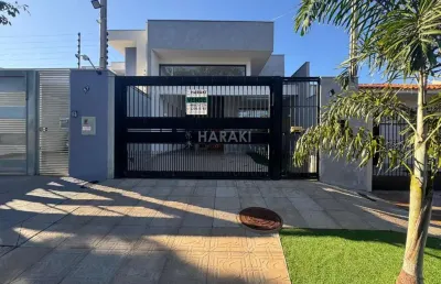 Casa para venda em maringá, jardim novo oasis, 3 dormitórios, 1 suíte, 2 banheiros, 2 vagas
