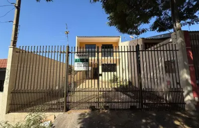 Sobrado para locação em maringá, jardim real, 3 dormitórios, 1 suíte, 3 banheiros, 3 vagas