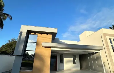 Casa em condomínio fechado com 3 quartos à venda na Rua Gilberto Roberto Gomes, Cajupiranga, Parnamirim