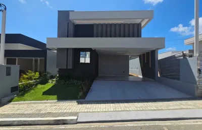 Casa térrea 4/4 todos suítes condomínio monte carlo