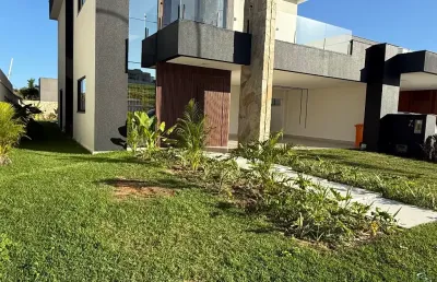 Casa duplex 4/4 todos. suites condomínio jardins amsterdã