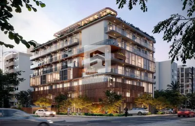 Flat com 1 quarto à venda no Cabo Branco, João Pessoa 