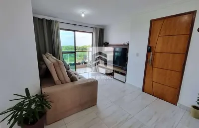 Apartamento mobiliado 3 quartos, próximo a praia de intermares