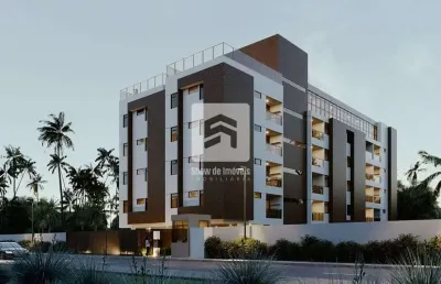 Apartamento à venda 2 quartos 1 suite 1 vaga 59.53m² praia formosa cabedelo - pb | mar de firenze