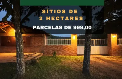 Sítios de 2 hectares em condomínio fechado, em itapuã, viamão.