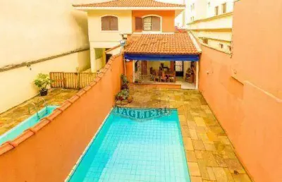 Vende-se sobrado tatuapé 3 dorms, 2 suítes, 2 vagas churrasqueira, piscina