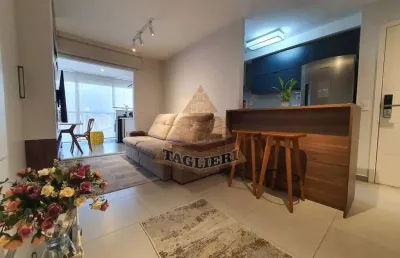 Apartamento com varanda grill - jardim anália franco / vila regente feijó