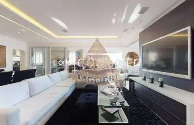Apto. analia franco 297,21m²  deslumbrante do bairro 4 suites 6 vagas