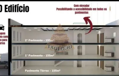 Prédio comercial novo. elevador. a 50 metros radial leste.  500m2 útil