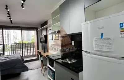 Aluga-se lindo studio no coração do analia franco- 25m mobiliado