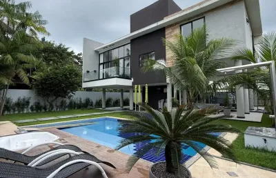 Casa em condomínio fechado com 4 quartos à venda na Avenida Sócrates Bonfim, s/n, Ponta Negra, Manaus