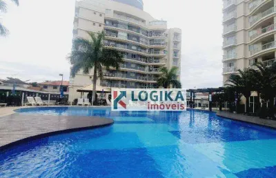Apartamento com 2 dormitórios para alugar, 69 m² por r$ 3.700,00/mês - centro - penha/sc
