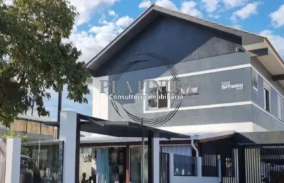 Sobrado para venda em palhoça, pinheira, 4 dormitórios, 1 suíte, 2 banheiros, 4 vagas