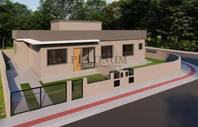 Casa para venda em palhoça, bela vista, 2 dormitórios, 1 suíte, 1 banheiro, 1 vaga