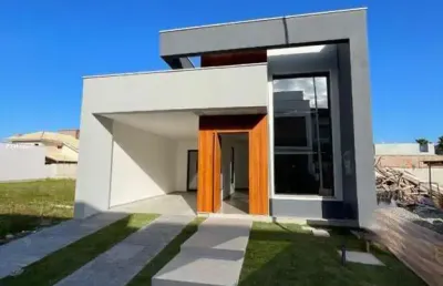 Casa para venda em biguaçu, delta ville, 3 dormitórios, 1 suíte, 2 banheiros, 1 vaga