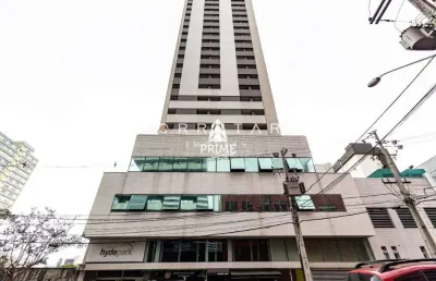 Kitnet / stúdio à venda na rua nunes machado, centro, curitiba, 27 m2 por r$ 320.000