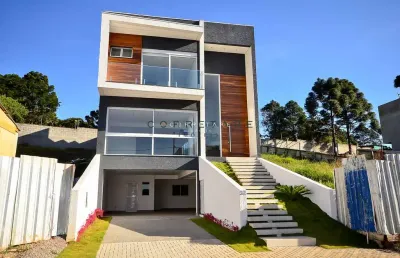 Casa com 3 quartos à venda na estrada guilherme weigert, 528, santa cândida, curitiba, 350 m2 por r$ 2.540.000
