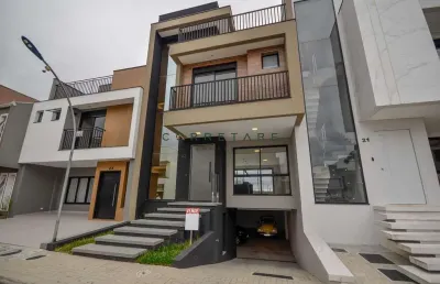 Casa em condomínio fechado com 3 quartos à venda no pinheirinho, curitiba , 252 m2 por r$ 1.550.000