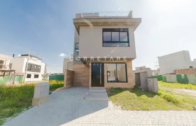 Casa em condomínio fechado com 3 quartos à venda no santa cândida, curitiba , 128 m2 por r$ 1.290.000
