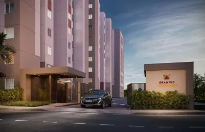 Apartamento 2 quartos no gran vic serrano – entrada facilitada,  bairro borba gato