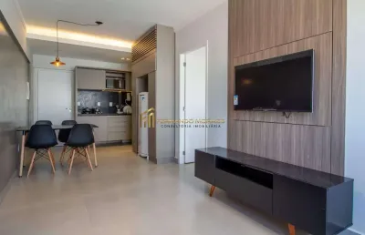Apartamento de 1 quarto no centro de taubaté-sp, mobiliado e equipado. pronto para entrar e morar