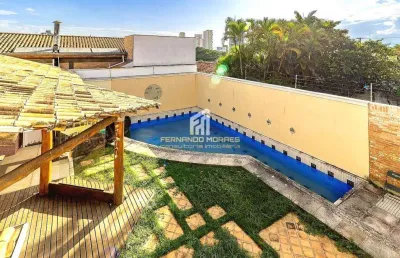 Impecável residência à venda em taubaté-sp: 3 quartos, 1 suíte, 2 salas, 3 banheiros, 2 vagas de garagem, 514m² no jardim das nações.
