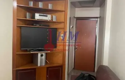 * apartamento sala, quarto, banheiro e cozinha todo mobiliado.