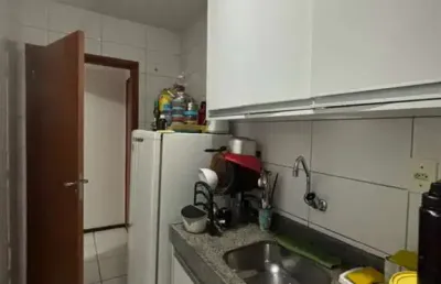 Vendo apartamento quarto e sala totalmente mobiliado com vista mar