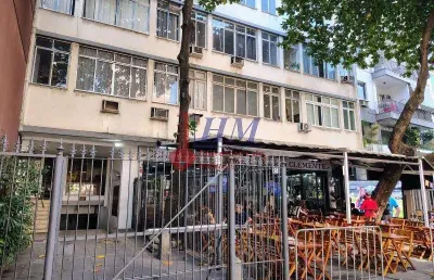 Apartamento à venda em botafogo, rio de janeiro - 2 quartos, 1 sala,