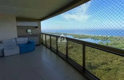 Apartamento de luxo com vista eterna para a lagoa, 3 suítes em pedra de itauna, vista e  5 vagas de garagem .