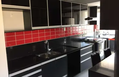 Apartamento para venda, mobiliado, no cambuí. com dois dormitórios, 2 vagas .