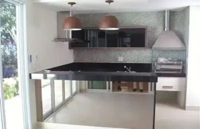 Casa à venda no alphaville campinas, com 4 suítes,  e garagem para vários carros
