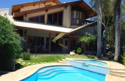 Casa em condomínio fechado com 5 quartos à venda na rua mirindiba, 277, loteamento alphaville campinas, campinas por r$ 3.650.000