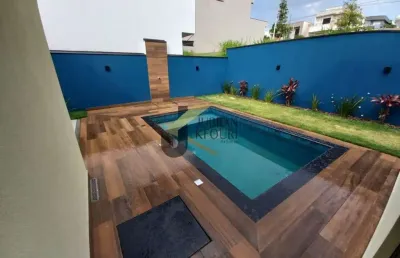 Casa em condomínio à venda, swiss park, campinas. com 3 dormitórios sendo 3 suítes, 3 salas, 5 banheiros, 4 vagas.  linda casa térrea, com 200 metros quadrados
