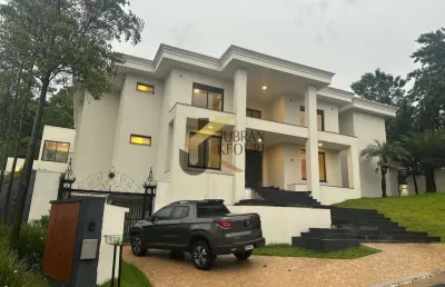 Casa em condomínio fechado com 5 quartos à venda na rua guaicá, 235, loteamento alphaville campinas, campinas por r$ 12.500.000