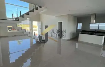 Casa à venda em condomínio - indaiatuba, com 3 suítes, espaço gourmet e piscina