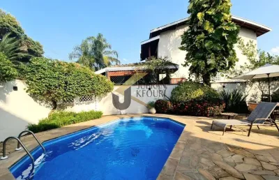 Casa à venda em condomínio, campinas - sp, com  3 suítes (máster com closet e hidro), lazer comum e 4 garagens.