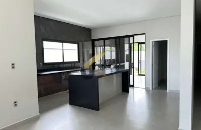 Casa térrea à venda em condomínio, paulínia - sp, com 3 suítes lazer e 4 garagens.
