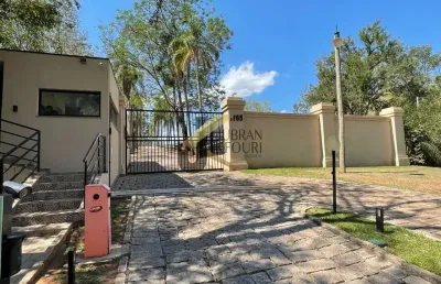 Lote em condomínio à venda em sousas - campinas, com 20.521,28 m², platô e lago.