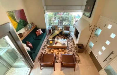 Casa em condomínio, para aluguel,  mobiliada e equipada , no alphaville campinas, com 4 suítes, lazer privativo e garagem para vários carros.