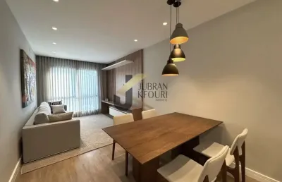 Apartamento novo e mobiliado à venda no parque nova campinas, com 2 suítes, lazer comum  e 2 garagens.