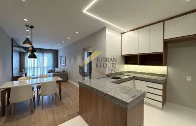 Apartamento novo e mobiliado à venda no parque nova campinas, com 2 suítes, lazer comum  e 2 garagens.