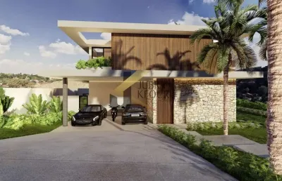 Casa em condomínio à venda em sousas - campinas, com 5 suítes (1 máster), lazer comum e garagem para 5 carros.