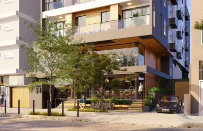 Apartamento de 2 quartos com 59,32m² no ingleses do rio vermelho