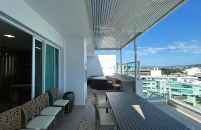 Cobertura plana com 3 quartos em jurerê, florianópolis