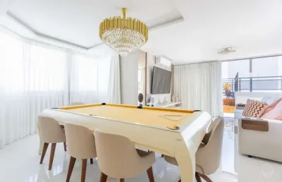 Cobertura duplex alto padrão com 4 suítes no centro de florianópolis