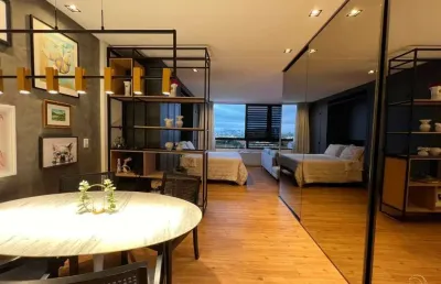 Estúdio de 50m² no bairro córrego grande, florianópolis.