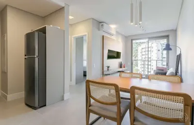 Apartamento de 1 quarto, mobiliado no córrego grande